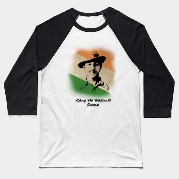 Rang De Basanti Chola Baseball T-Shirt by ninilini91